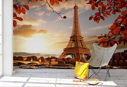 Fototapeta Jeseň v Paríži 2021